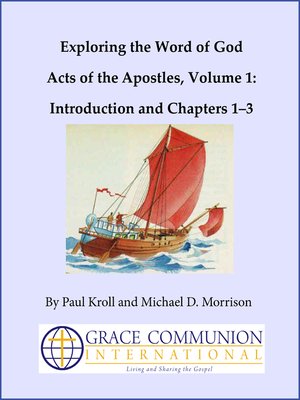 cover image of Exploring the Word of God Acts of the Apostles Volume 1